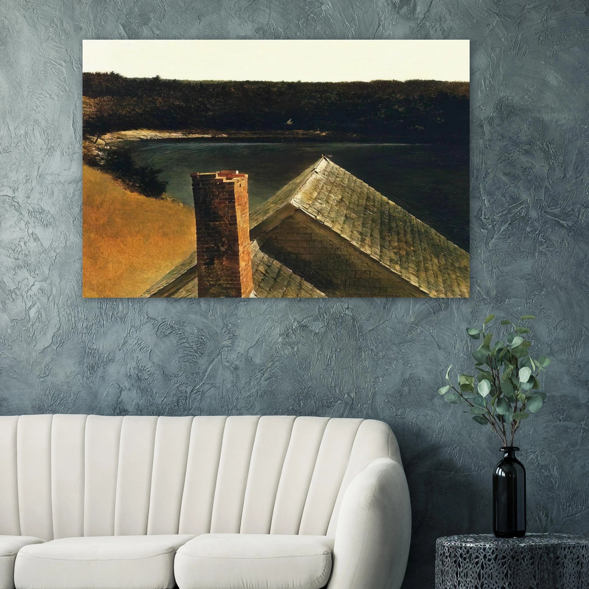 END OF OLSONS Poster | Andrew Wyeth Poster | Andrew Wyeth Prints