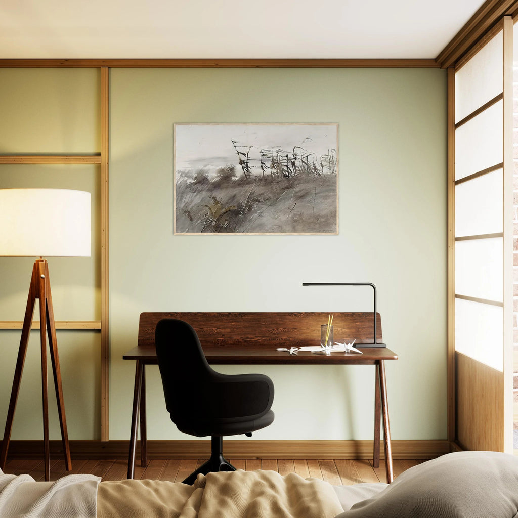 NOVEMBER FIRST 1950 Framed Poster | Andrew Wyeth Framed Prints Wall Art | Andrew Wyeth Prints