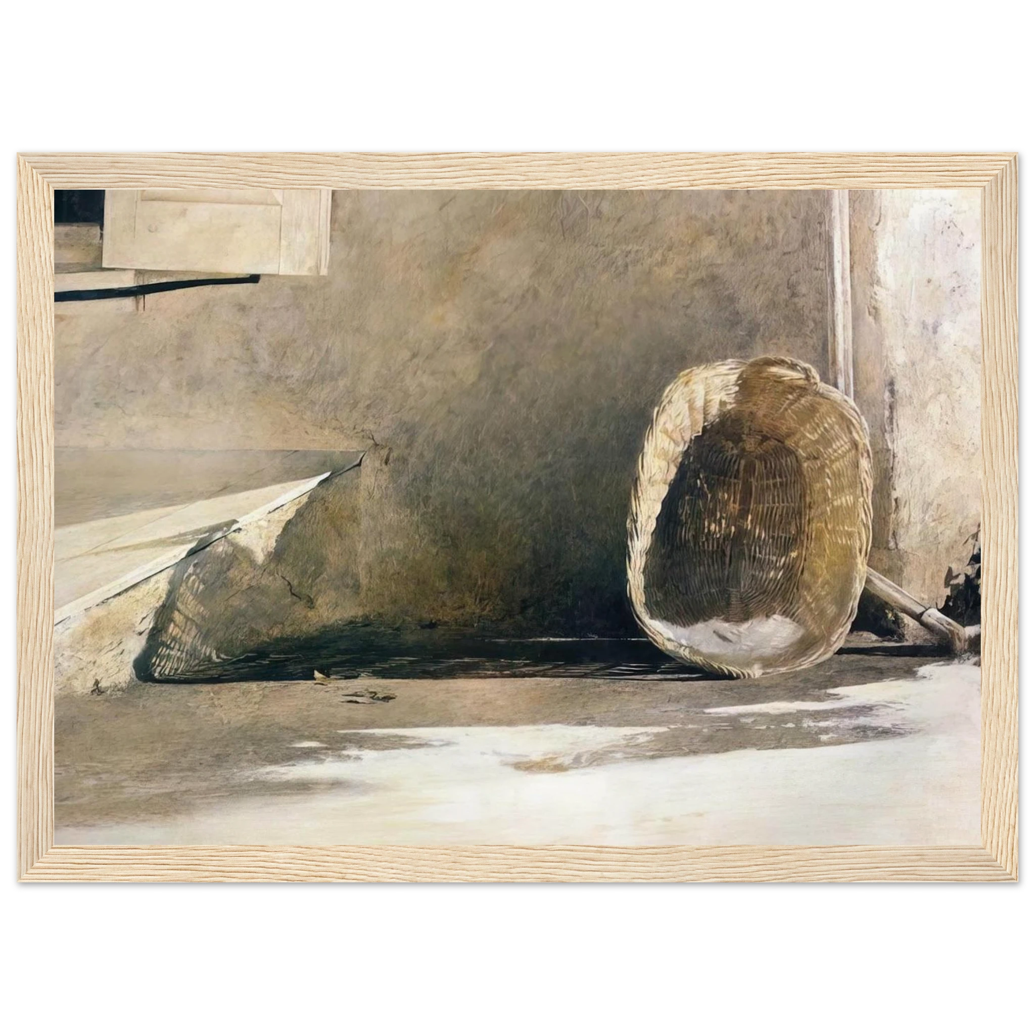 MONDAY MORNING Framed Poster | Andrew Wyeth Framed Prints Wall Art | Andrew Wyeth Prints