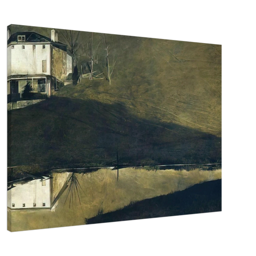 BROWN SWISS Canvas | Andrew Wyeth Canvas | Andrew Wyeth Prints