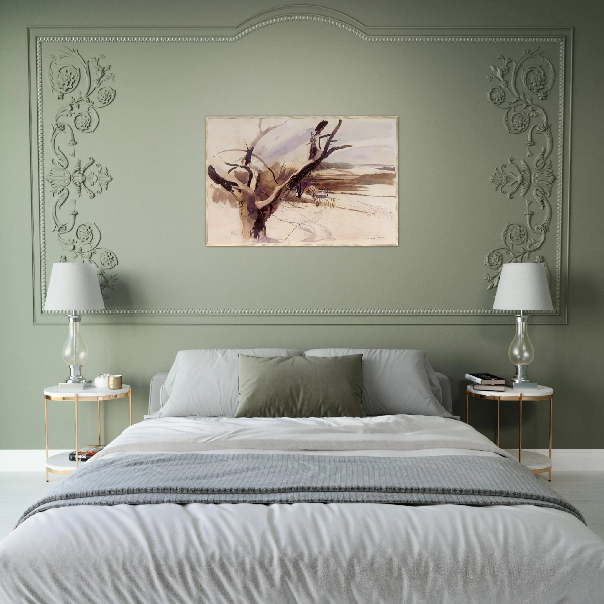 WINTER FARM SCENE Framed Poster | Andrew Wyeth Framed Prints Wall Art | Andrew Wyeth Prints