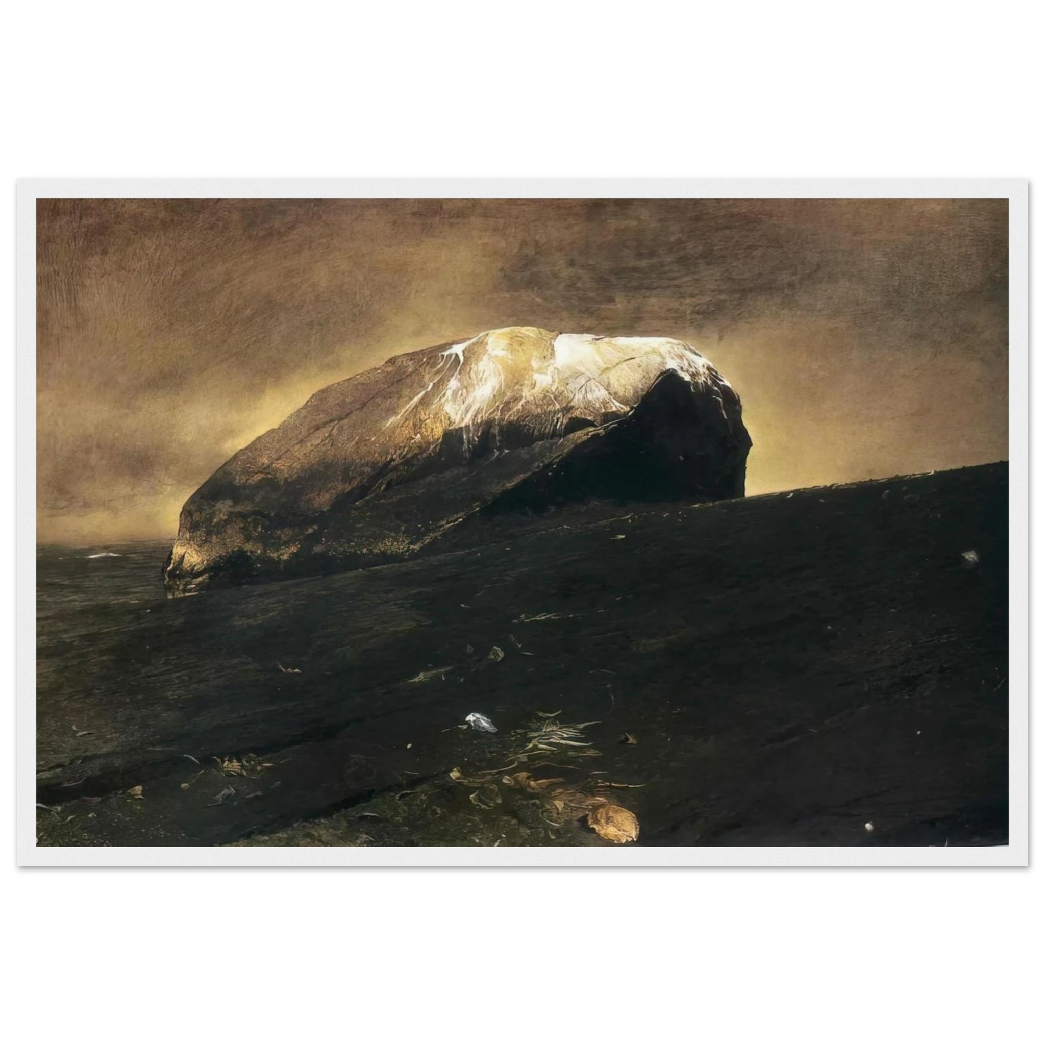 NOT DETECTED 42 Framed Poster | Andrew Wyeth Framed Prints Wall Art | Andrew Wyeth Prints