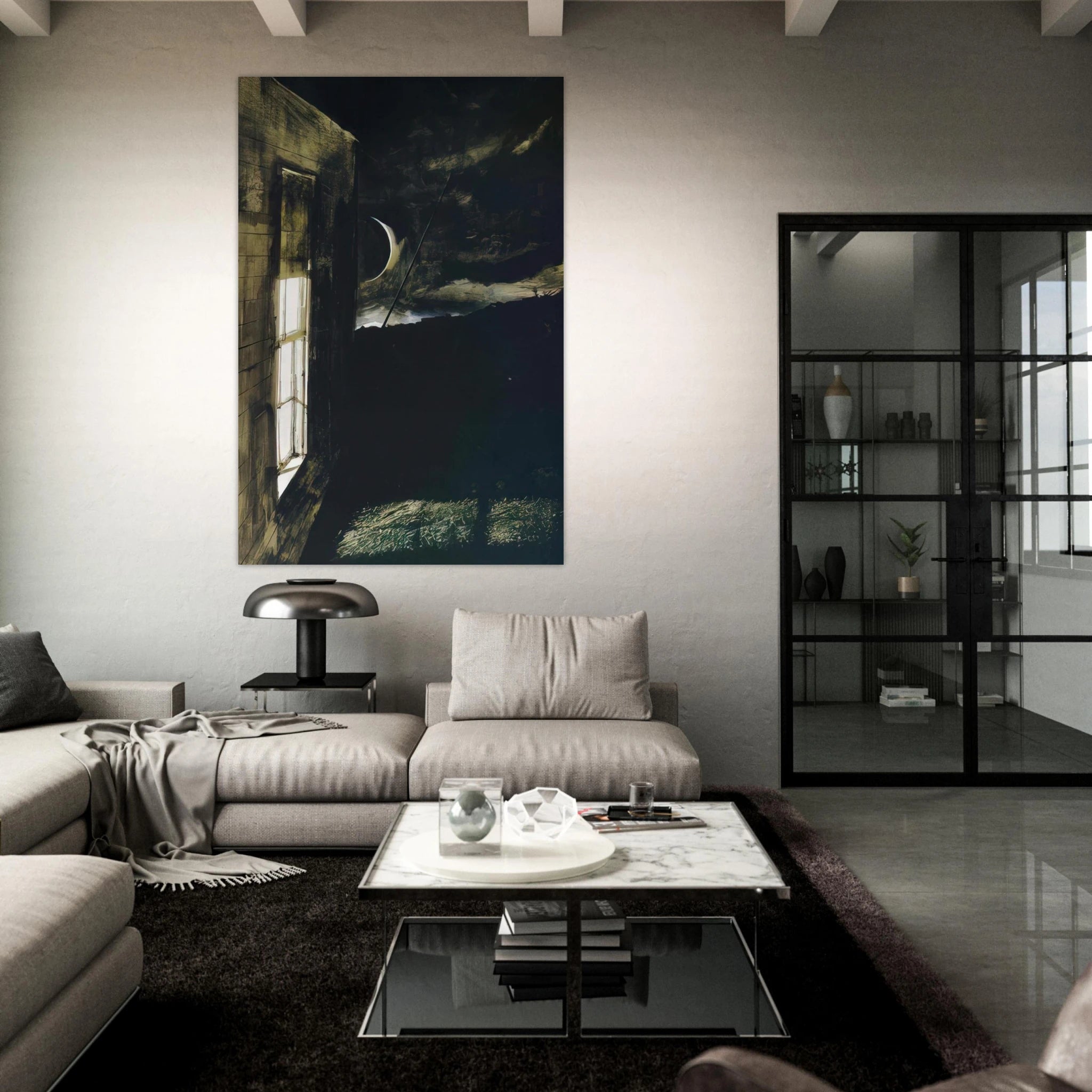 CRESCENT MOON Poster | Andrew Wyeth Poster | Andrew Wyeth Prints
