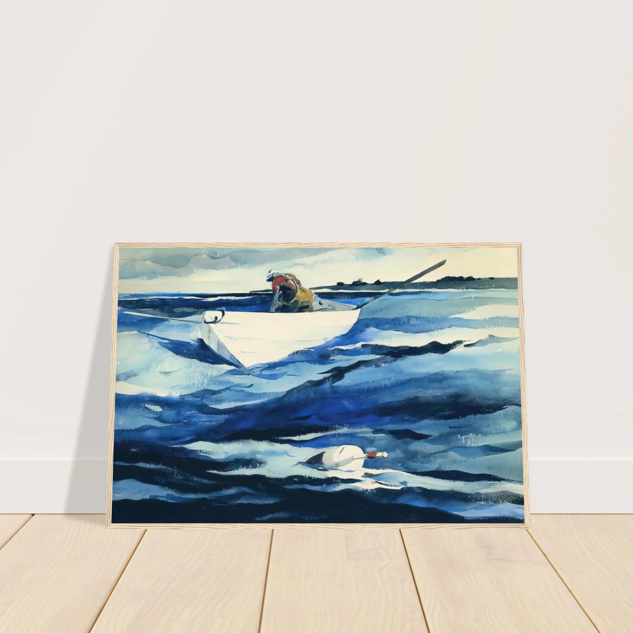 THE LOBSTERMAN Framed Poster | Andrew Wyeth Framed Prints Wall Art | Andrew Wyeth Prints