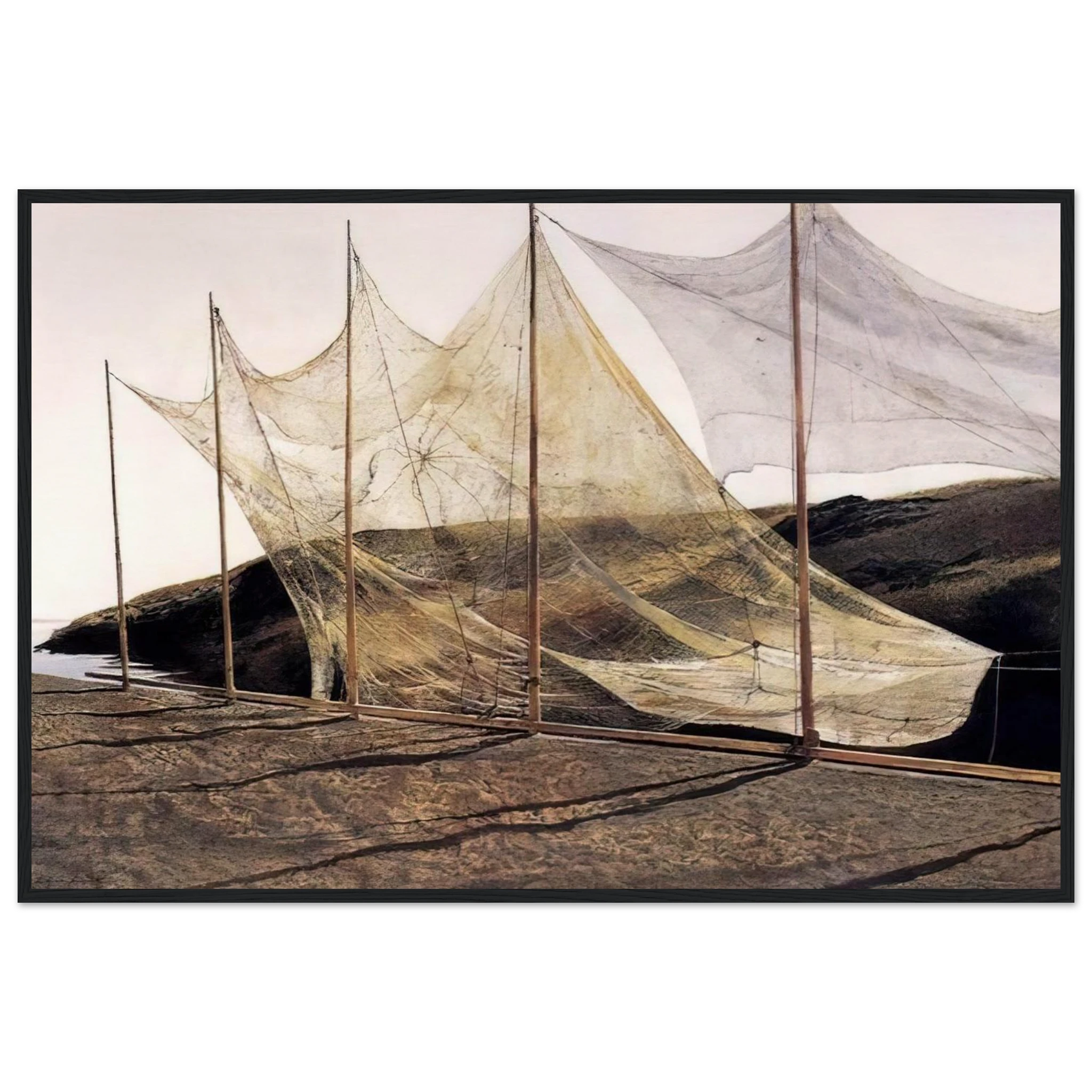 PENTECOST 1989 Framed Poster | Andrew Wyeth Framed Prints Wall Art | Andrew Wyeth Prints