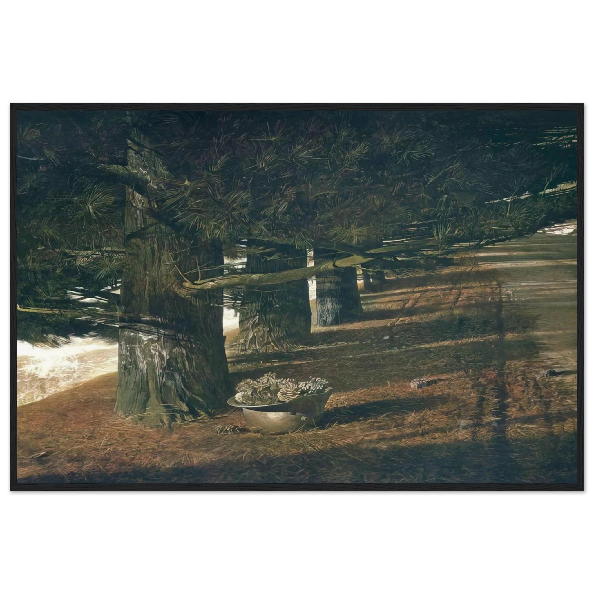 PINE BARON Framed Poster | Andrew Wyeth Framed Prints Wall Art | Andrew Wyeth Prints