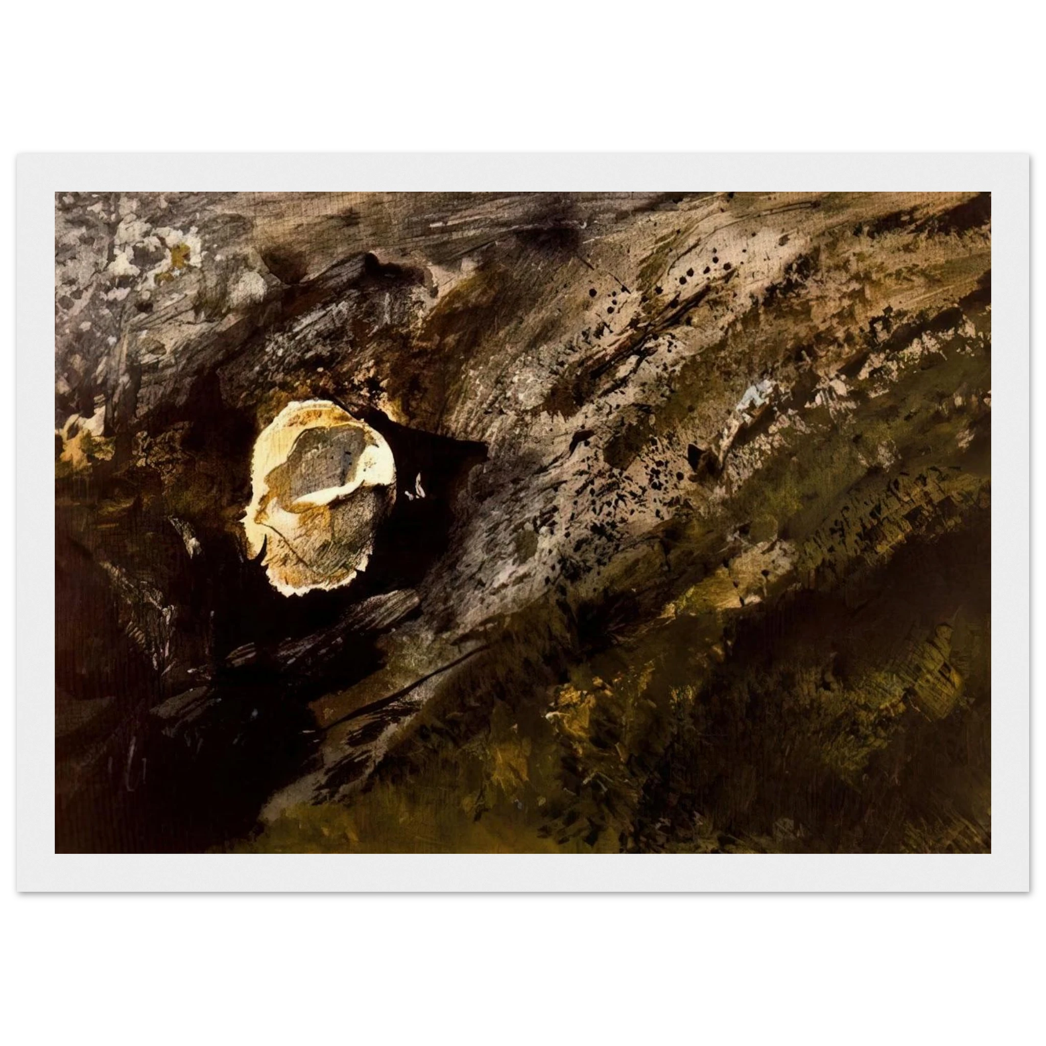 INLAND SHELL Framed Poster | Andrew Wyeth Framed Prints Wall Art | Andrew Wyeth Prints