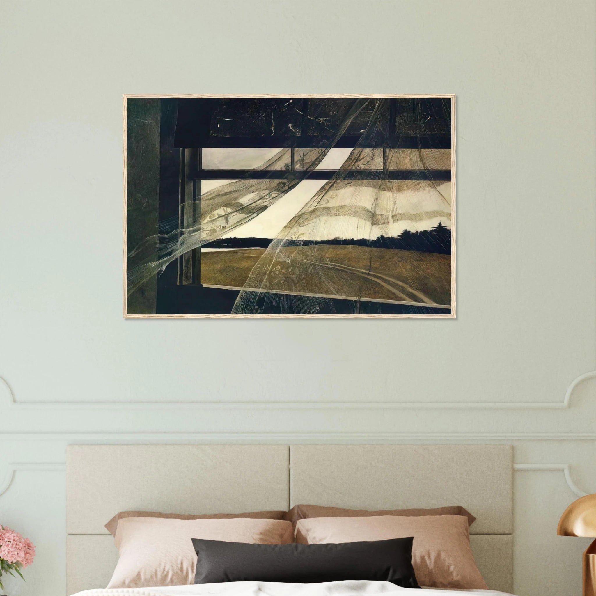 WIND FROM THE SEA 1947 Framed Poster | Andrew Wyeth Framed Prints Wall Art | Andrew Wyeth Prints