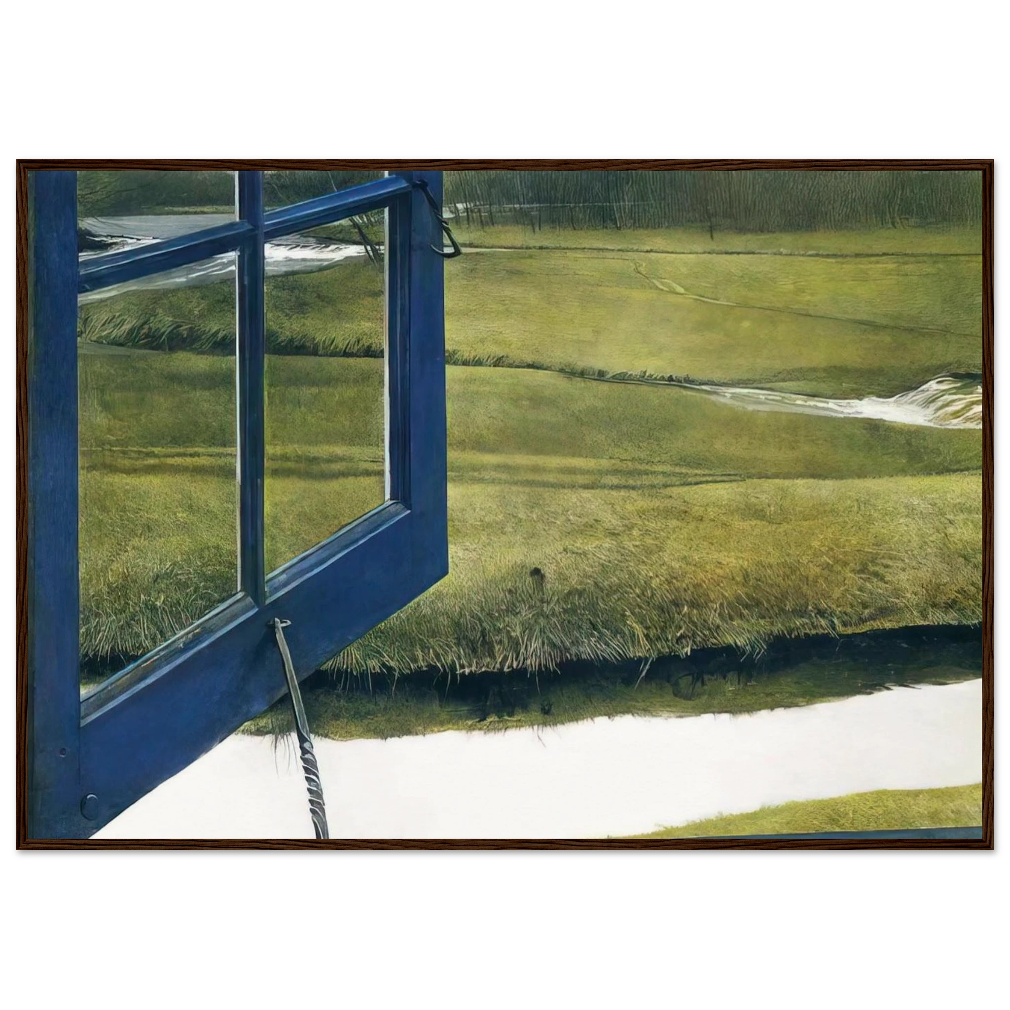 LOVE IN THE AFTERNOON Framed Poster | Andrew Wyeth Framed Prints Wall Art | Andrew Wyeth Prints