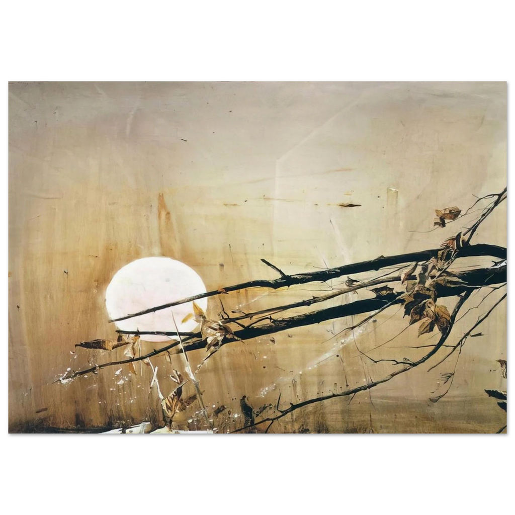 FULL MOON 1980 Poster | Andrew Wyeth Poster | Andrew Wyeth Prints