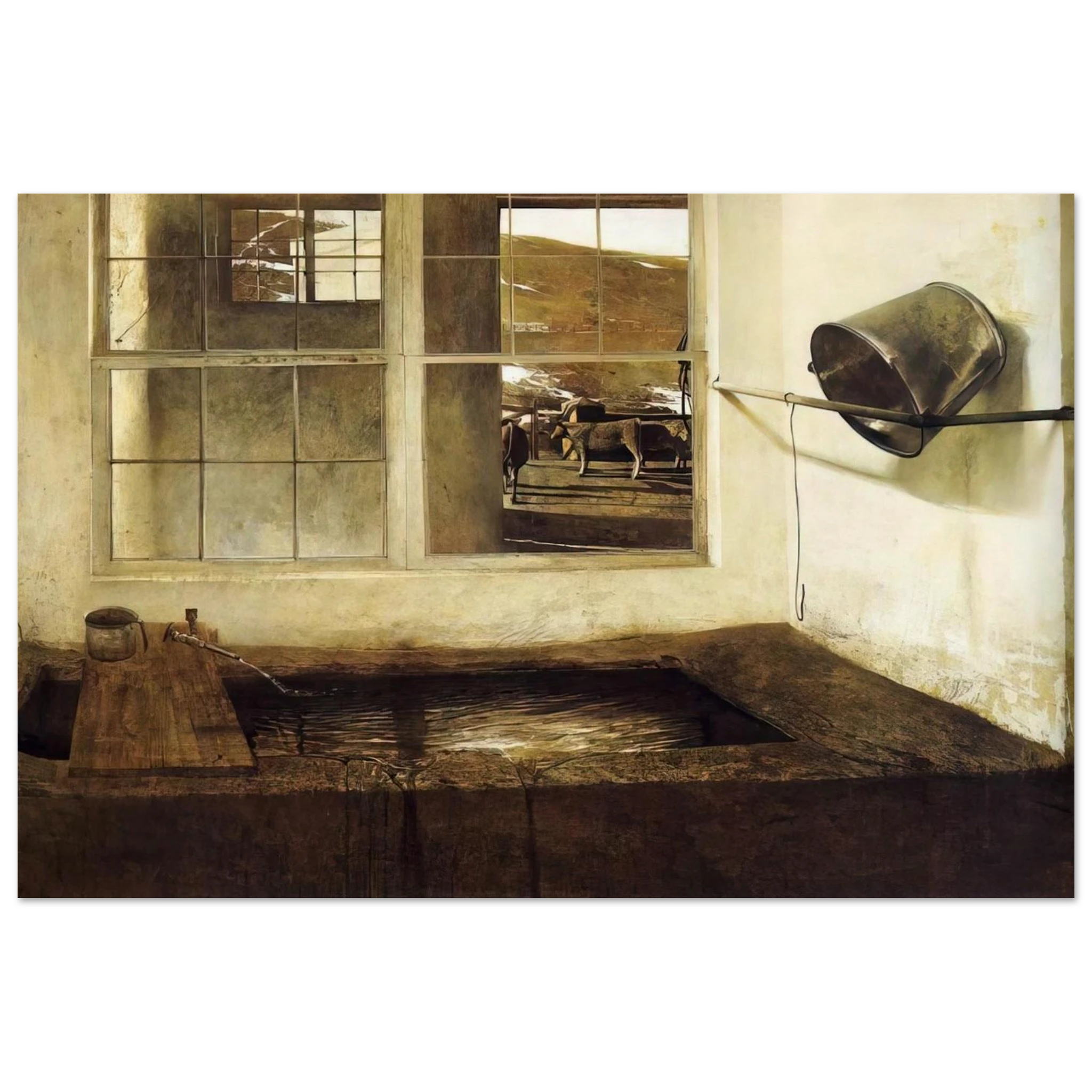 SPRING FED Poster | Andrew Wyeth Poster | Andrew Wyeth Prints