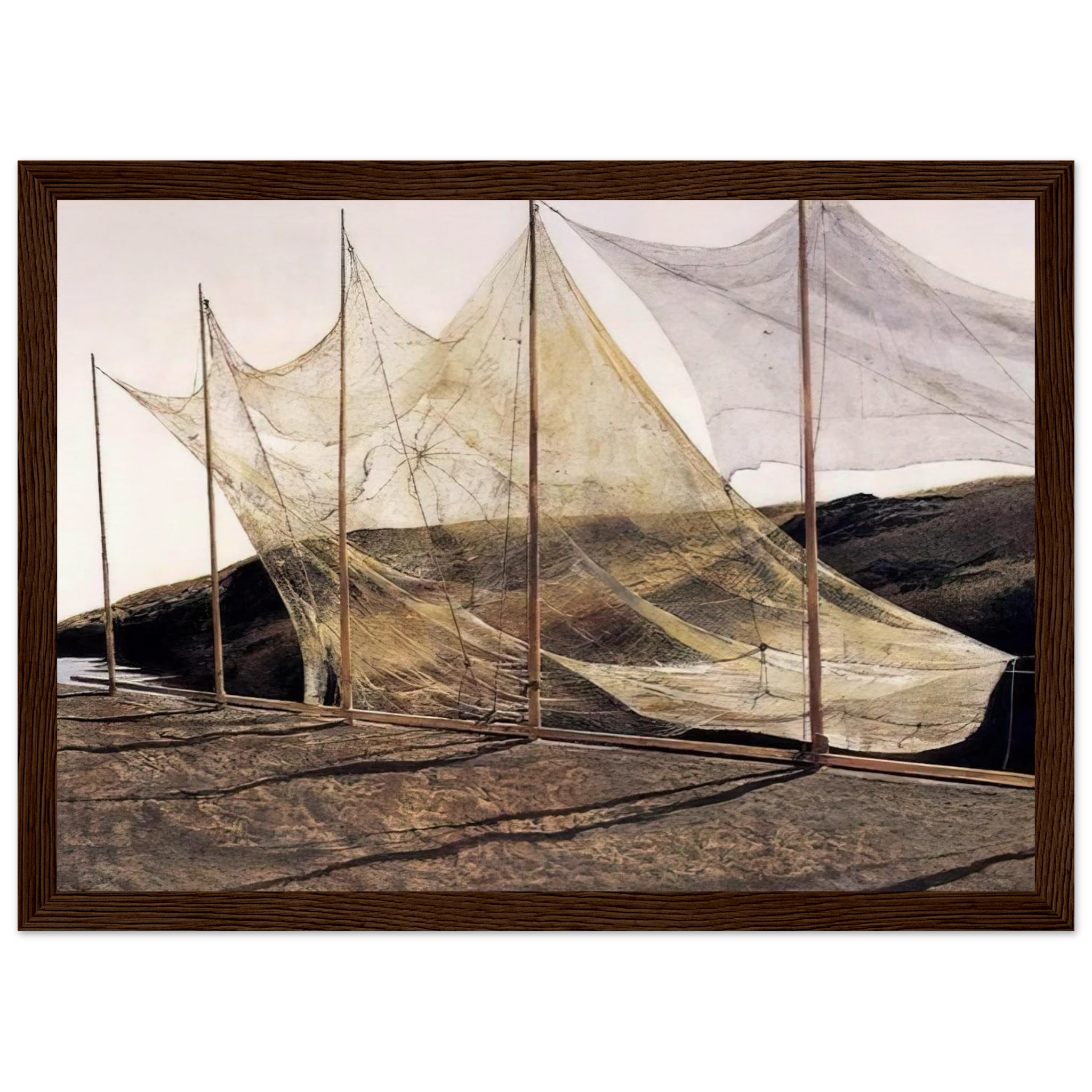 PENTECOST 1989 Framed Poster | Andrew Wyeth Framed Prints Wall Art | Andrew Wyeth Prints