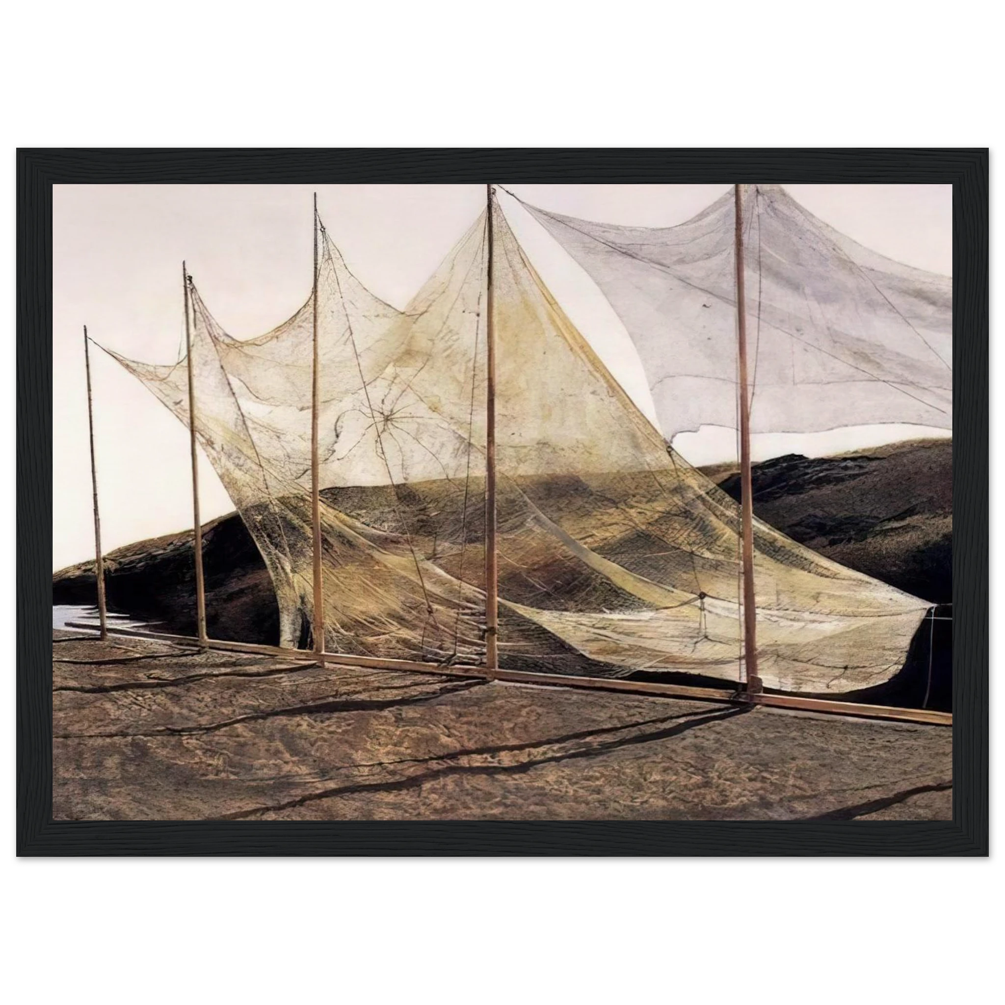 PENTECOST 1989 Framed Poster | Andrew Wyeth Framed Prints Wall Art | Andrew Wyeth Prints