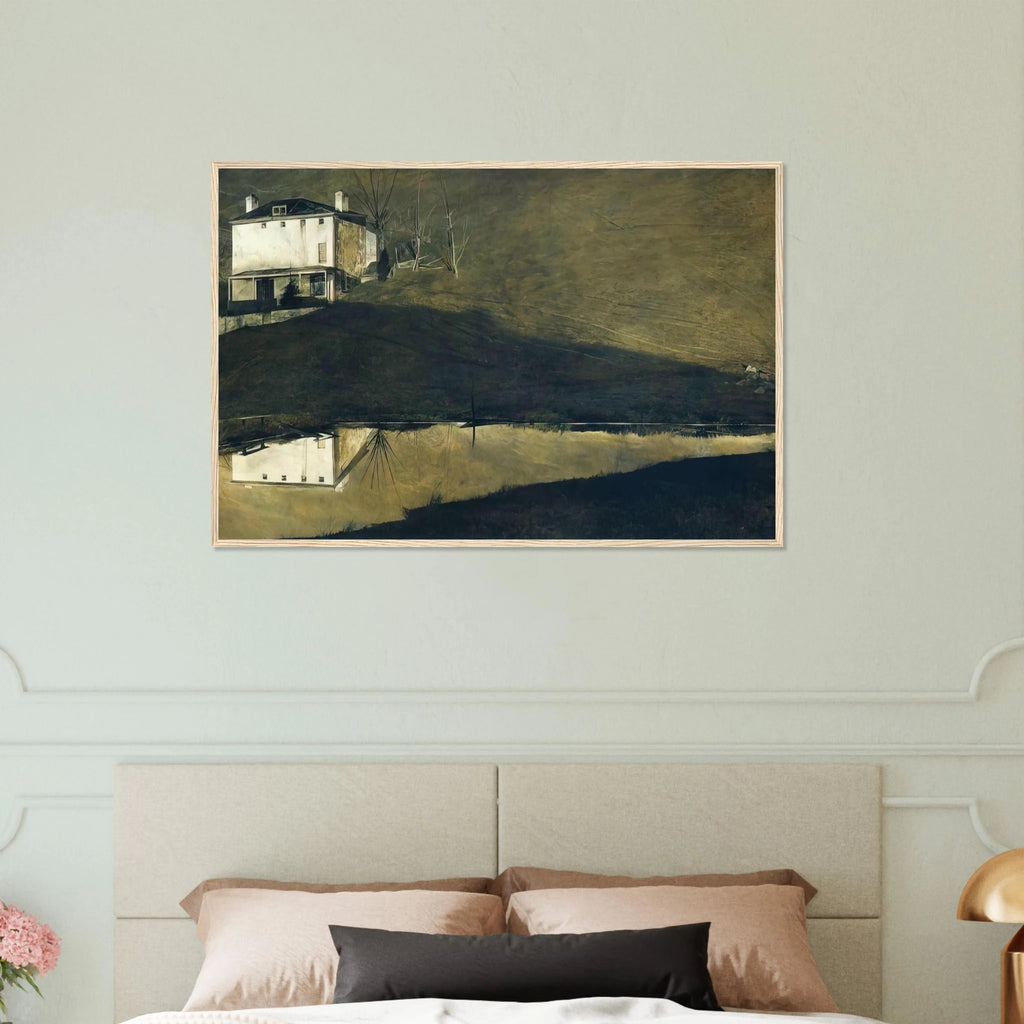 BROWN SWISS Framed Poster | Andrew Wyeth Framed Prints Wall Art | Andrew Wyeth Prints