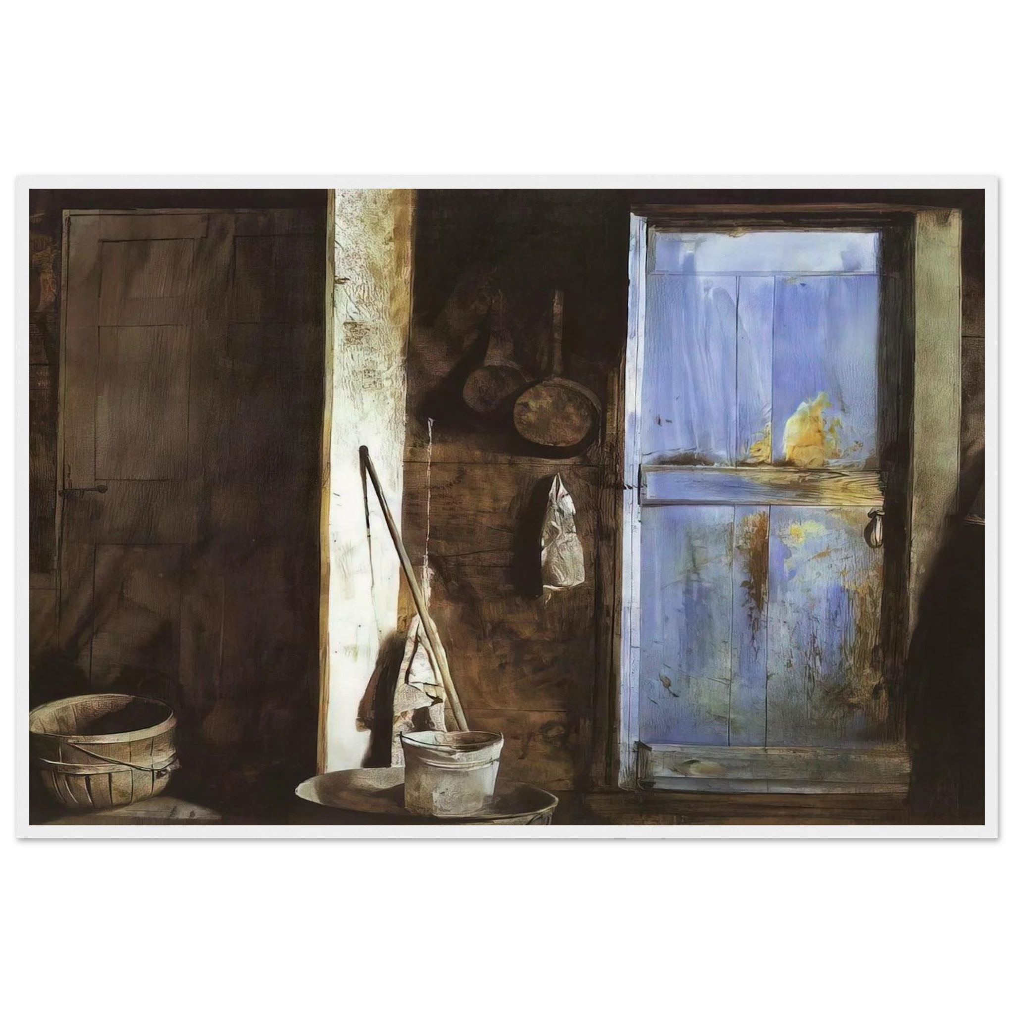 ALVARO CHRISTINA Framed Poster | Andrew Wyeth Framed Prints Wall Art | Andrew Wyeth Prints