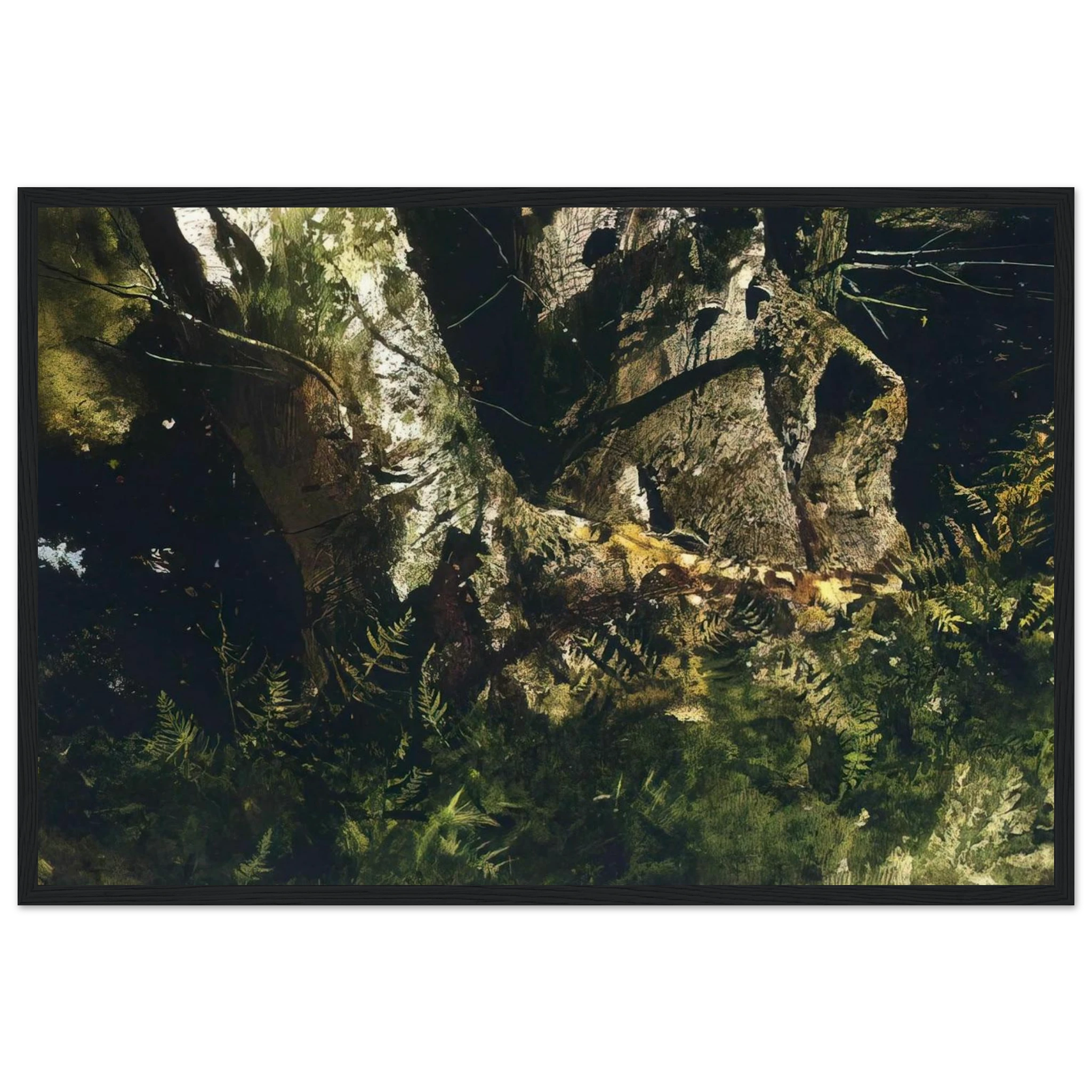 VIRGIN BIRCH 1982 Framed Poster | Andrew Wyeth Framed Prints Wall Art | Andrew Wyeth Prints