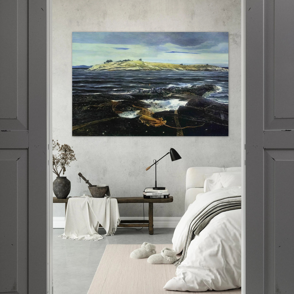 LITTLE CALDWELLS ISLAND Poster | Andrew Wyeth Poster | Andrew Wyeth Prints
